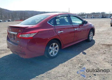 2014 Nissan Sentra Sr из США, поврежденный, VIN 3N1AB7AP3EY284632